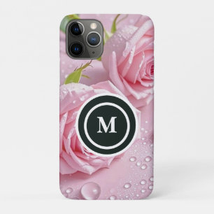 Case-Mate iPhone Case Rose personnalisée Bohème Floral Aquarelle