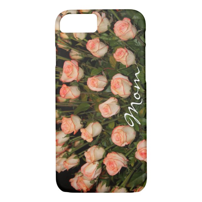 Coques Case-Mate iPhone Rose rose des mères (Dos)