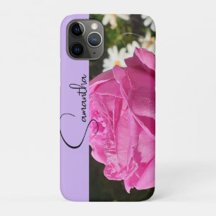 Case-Mate iPhone Case Rose Rose Fleur Fleur Photo Nom Filles
