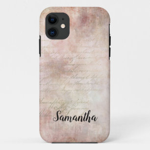 Case-Mate iPhone Case Rose rose vintage shabby chic monogramme