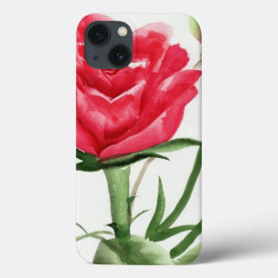iPhone 13 Coque Rose rouge