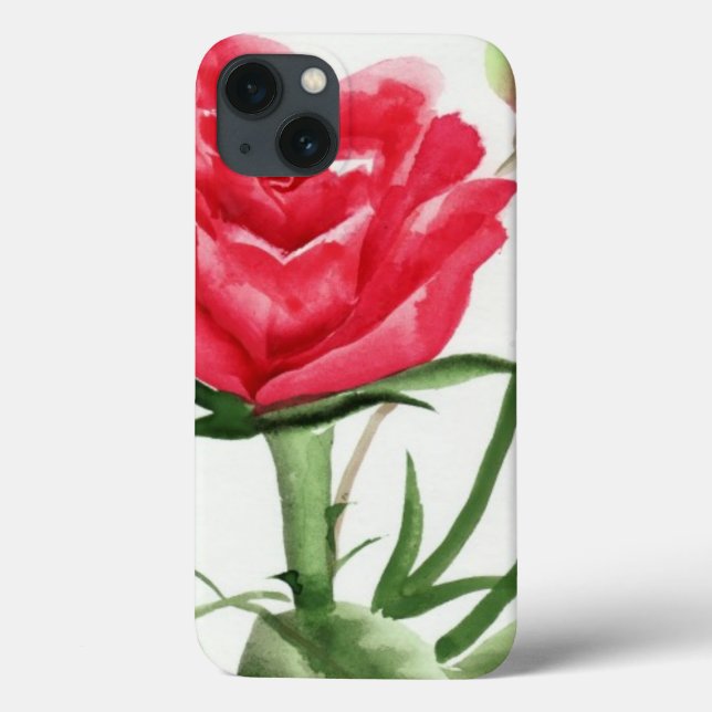 Coques Case-Mate iPhone Rose rouge (Verso)