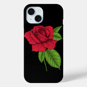 Coque Case-Mate iPhone Rose rouge 2