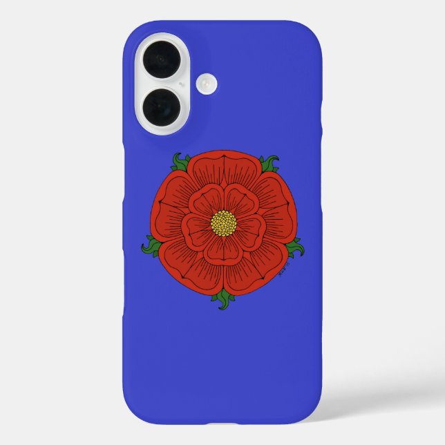 Coques Case-Mate iPhone Rose rouge de Lancaster (Verso)