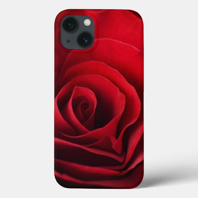Coques Case-Mate iPhone Rose rouge de Valentine (Verso)