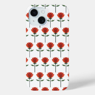 Coque Case-Mate iPhone Rose rouge intemporelle