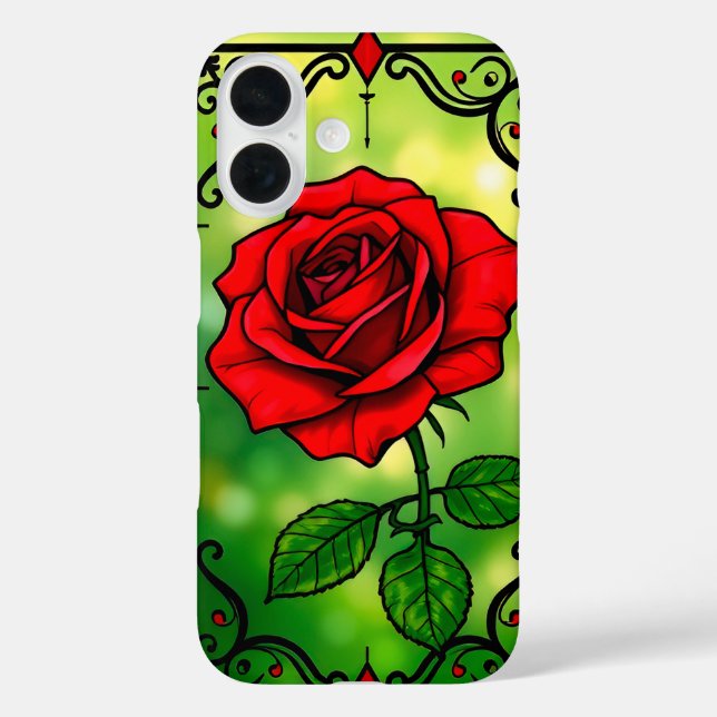 Coques Case-Mate iPhone Rose rouge vibrant (Verso)