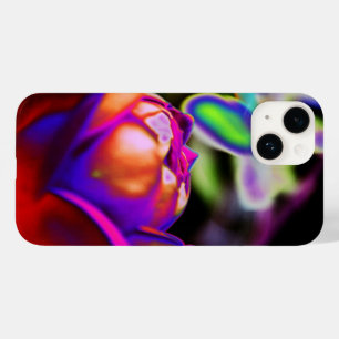 Coque Case-Mate iPhone Rose solarifié par Shirley Taylor