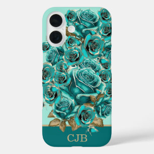 Coque Pour iPhone 16 Rose Tilleul Vintage Personnalisée Élégante