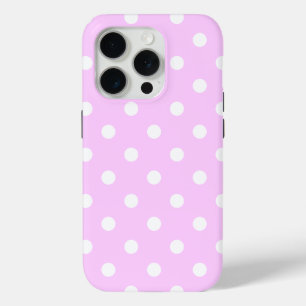 Coque Case-Mate iPhone Rose vintage - Belle Couleur Avec Pois