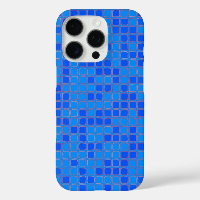 Coques Case-Mate iPhone Rose violet bleu Cool unique chic (Verso)