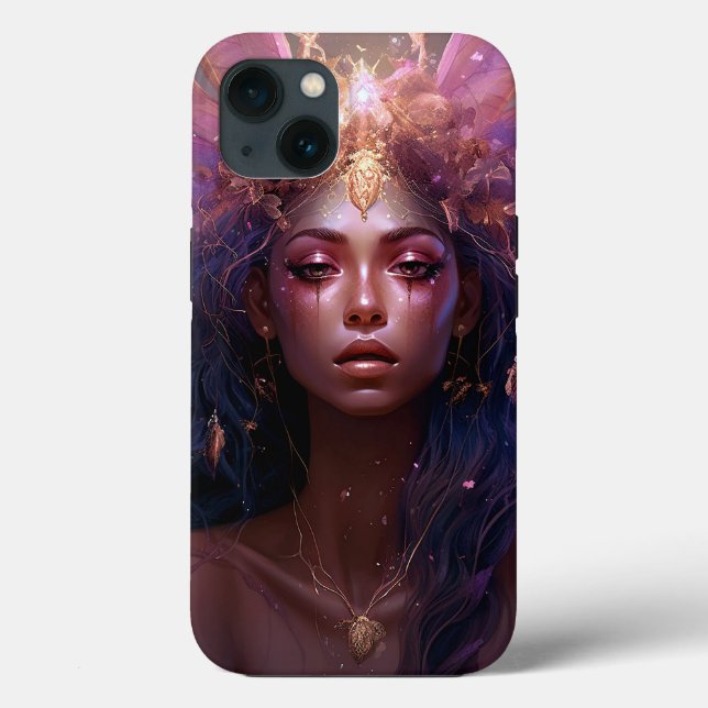 Coques Case-Mate iPhone Rose violet Fairy Queen Imaginaire Art (Verso)
