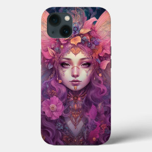 Case-Mate iPhone Case Rose violet Fairy Queen Imaginaire Art