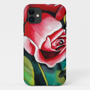 Coque Case-Mate iPhone Rosebud rose aquarelle peinture art fleur