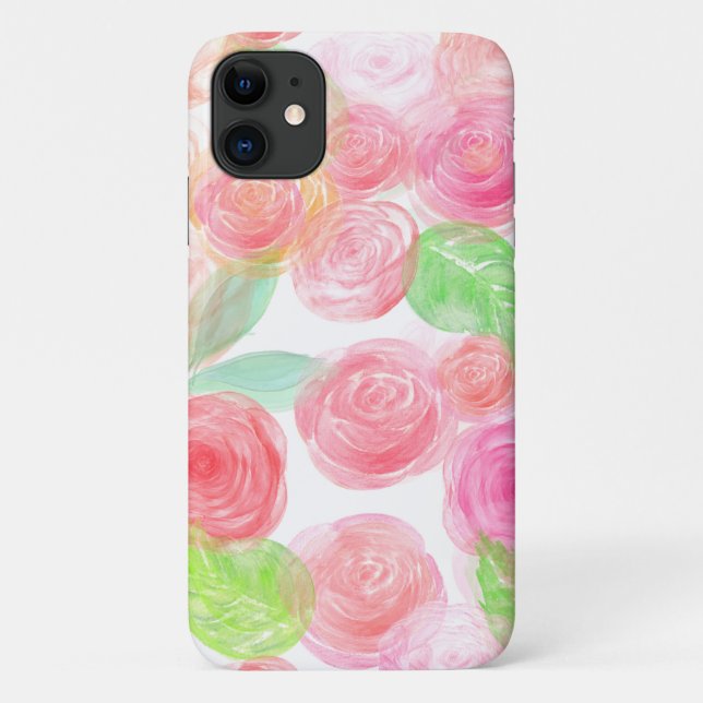 Coques Case-Mate iPhone Roses aériens (Dos)