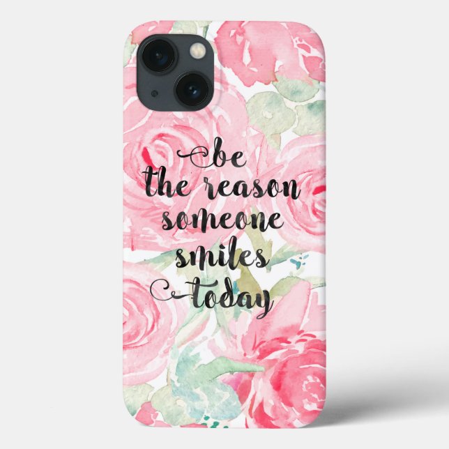 Coques Case-Mate iPhone Roses aquarelle (Verso)