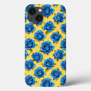 Case-Mate iPhone Case Roses bleues 3d