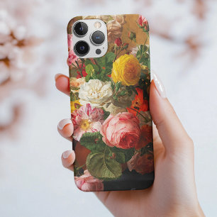 Coque Case-Mate iPhone Roses dans un vase par Aghate Pilon, Art Floral