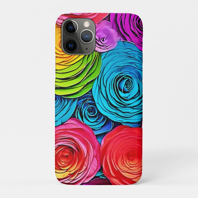 Coques Case-Mate iPhone Roses de papier vibreux (Dos)