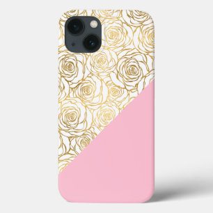 Etui iPhone Case-Mate Roses d'or rose