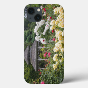 Coque Case-Mate iPhone Roses en fleurs et jardin des Roses de Gazebo