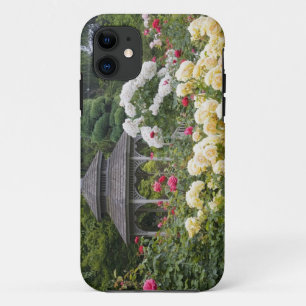 Case-Mate iPhone Case Roses en fleurs et jardin des Roses de Gazebo