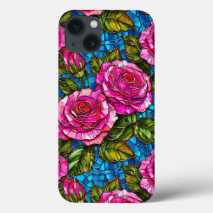 Case-Mate iPhone Case Roses en mosaïque rose 