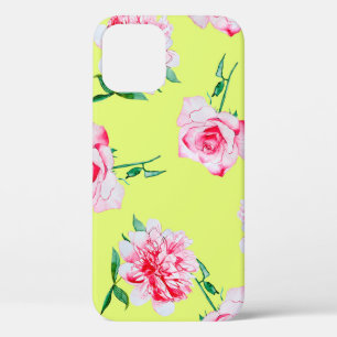 Case-Mate iPhone Case Roses et pivoines aquarelle illustration motif