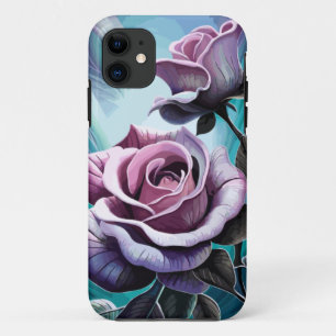 Case-Mate iPhone Case Roses radieux : Parfaitement rose et violet pétale