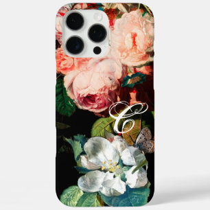 COQUES iPhone 16 PRO MAX ROSES ROSES ROSES, BOUTEILLE, MONOGRAMME FLEURIER 