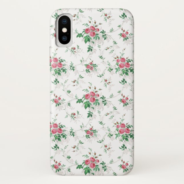 Coques Case-Mate iPhone Roses roses roses roses mignonnes-Arrière - plan b (Dos)