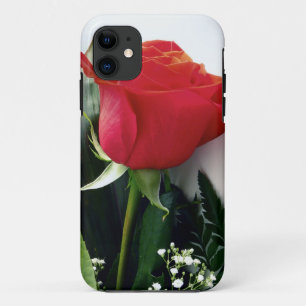 Coque iPhone 11 Roses rouges