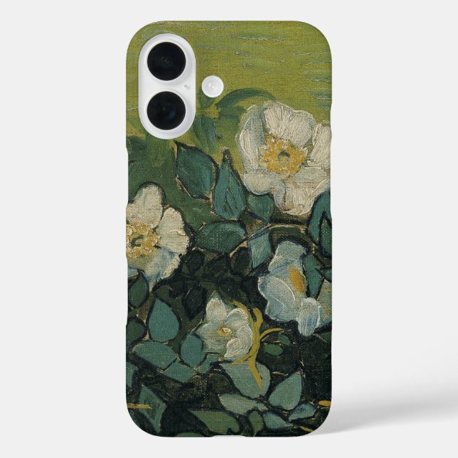 Coques Case-Mate iPhone Roses sauvages par Vincent van Gogh (Verso)