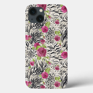 Etui iPhone Case-Mate Roses sur Motif animal