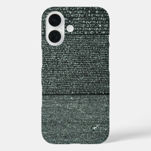 Coque Pour iPhone 16 Rosetta Stone hiéroglyphes égyptiens anciens