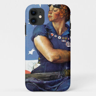 Coque iPhone 11 Rosie la riveteuse