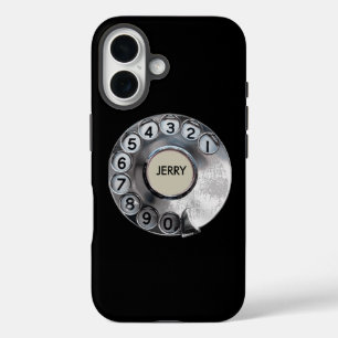 Coque Pour iPhone 16 Rotation rétro personnalisée