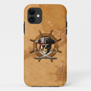 Coque Case-Mate Pour iPhone Roue de pirate de jolly roger
