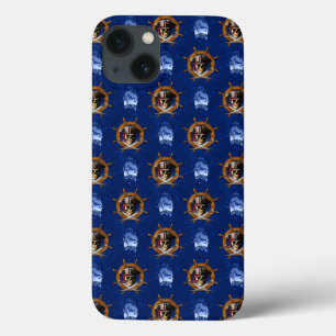 iPhone 13 Coque Roue de pirate de jolly roger