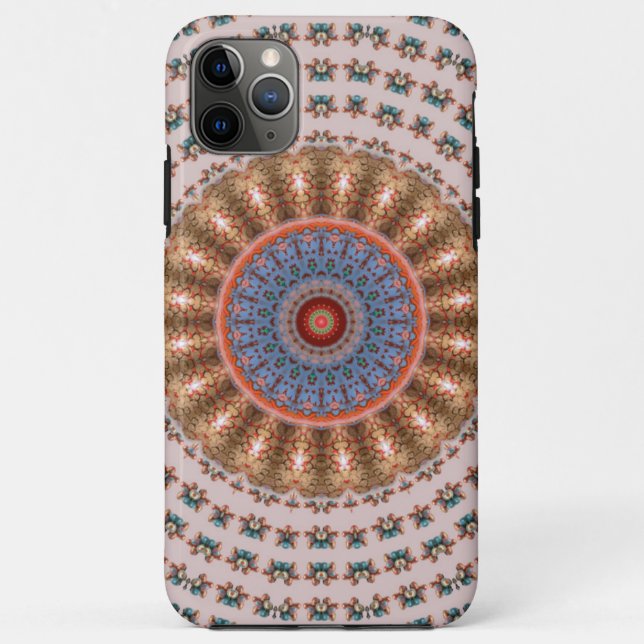 Coques Case-Mate iPhone Roue Mandala Brown légère (Dos)