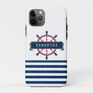 Case-Mate iPhone Case Roue nautique, Bleu de la Marine