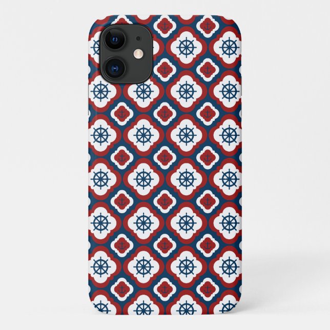 Coques Case-Mate iPhone Roues et Ancres de navire (Dos)