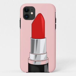 Coque iPhone 11 Rouge à lèvres rouge