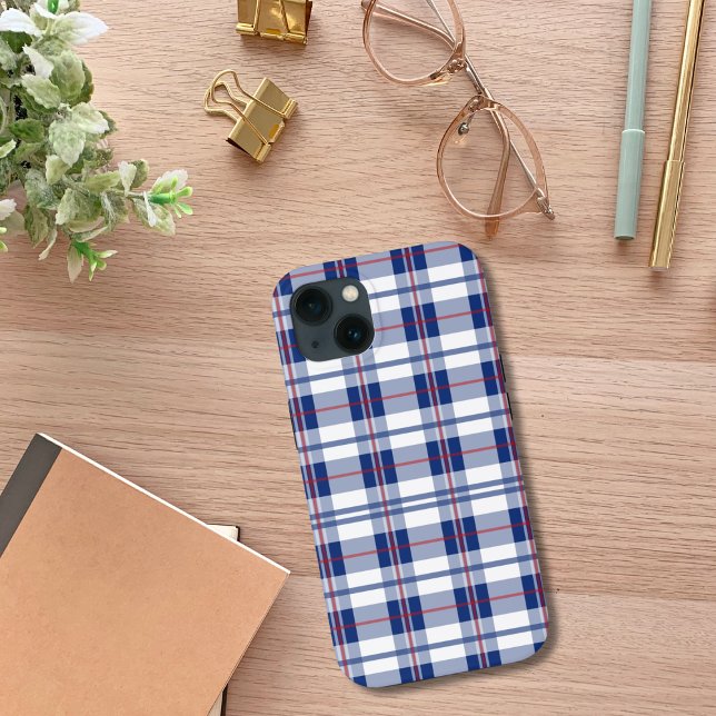 Coques Case-Mate iPhone Rouge, blanc et bleu (Créateur téléchargé)