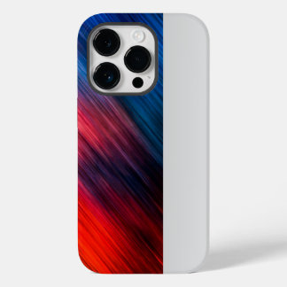 Coque Case-Mate iPhone Rouge bleu Abstrait