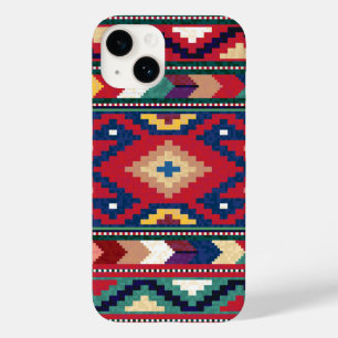 Coque Case-Mate iPhone Rouge Bleu Vert Jaune Blanc Oriental Kilim Rug