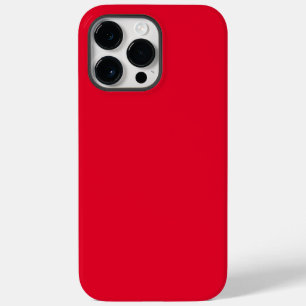 Coque Case-Mate iPhone Rouge Cadmium Couleur Uni
