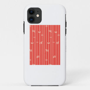 Coque Case-Mate Pour iPhone Rouge de motif de feuille de Supergirl