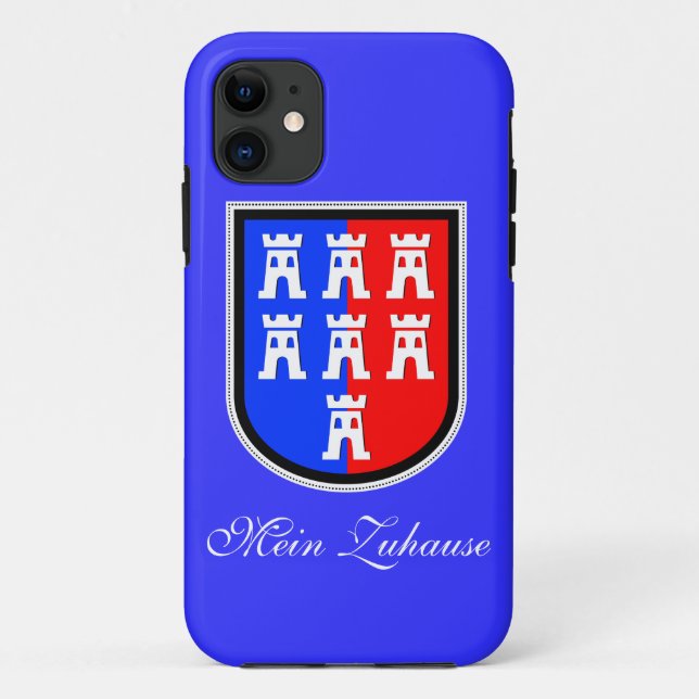 Coques Case-Mate iPhone Rouge et Bleu, il faut que ce soit (Dos)