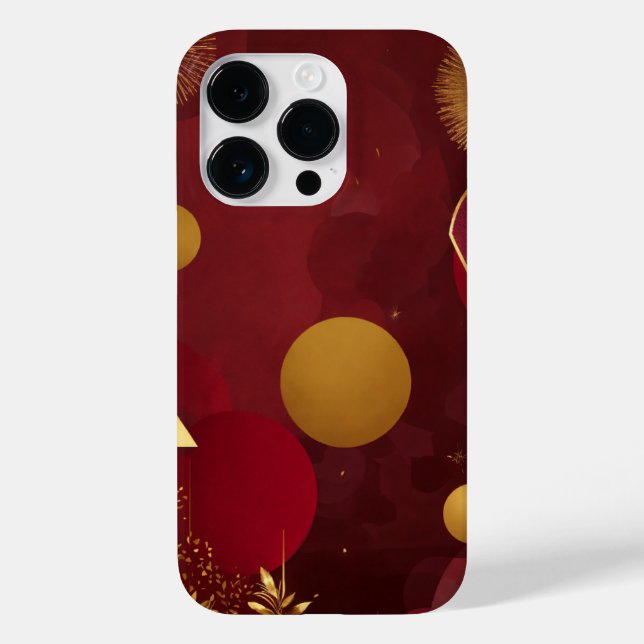COQUES Case-Mate iPhone ROUGE ET OR (Verso)